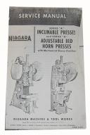 Niagara Series A & H Press Service Manual